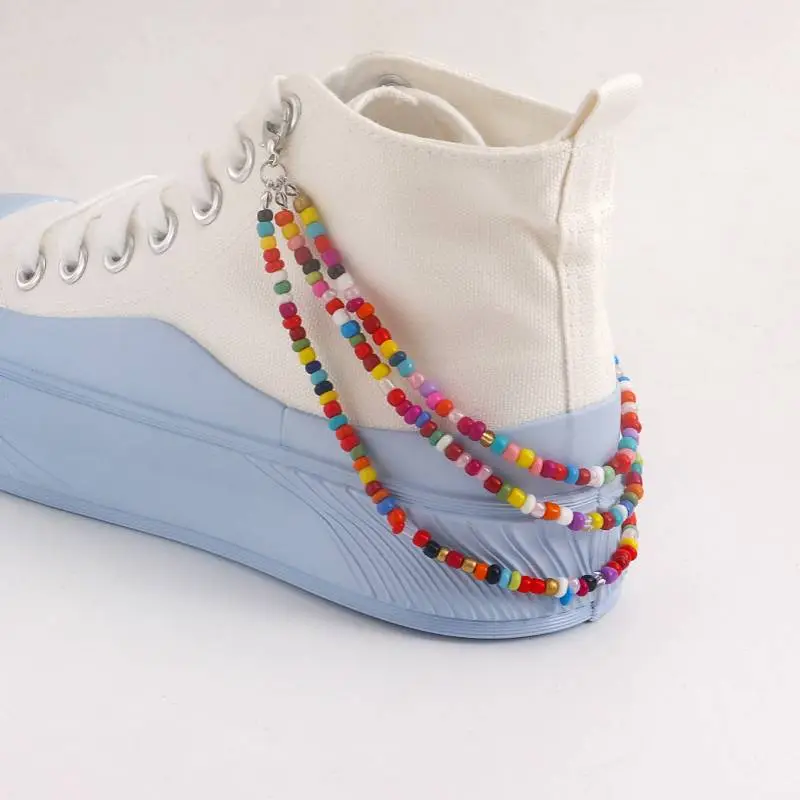 Bohemian Multi Layer Shoe Chain-1