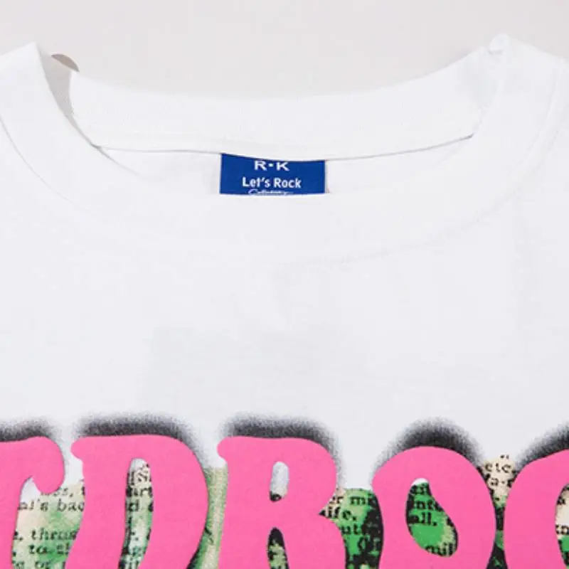 Graffiti Print Casual Trendy T Shirts-4