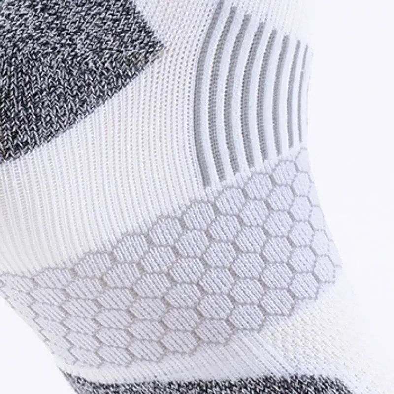 Casual Colorblock Nylon Basketball Socks-4