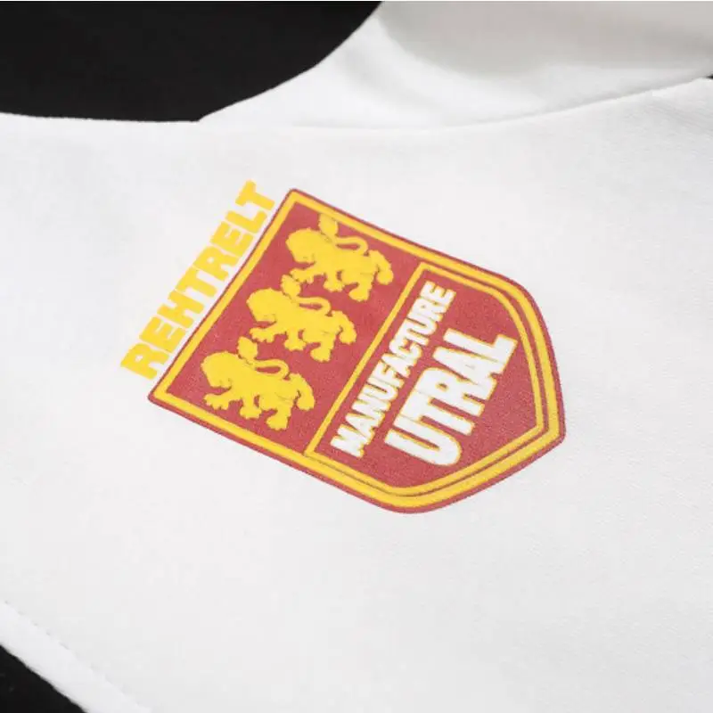 Stitching Contrast Color Polo Shirt-5