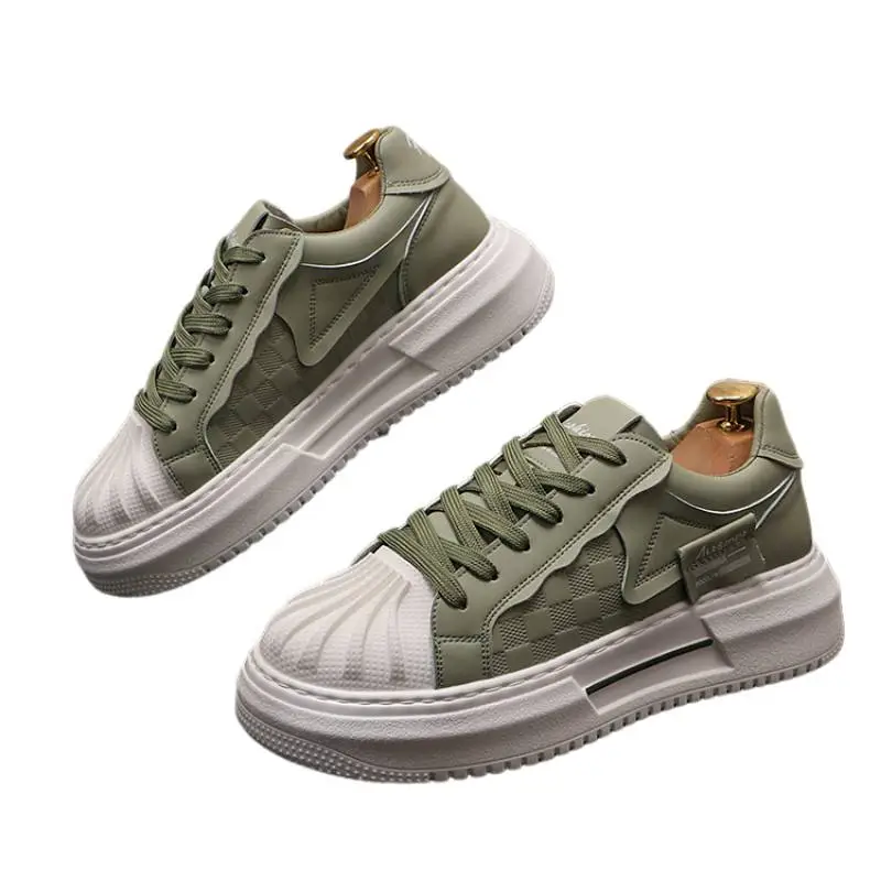 Casual Thick Soled Versatile Low Top Sports Shoes-1