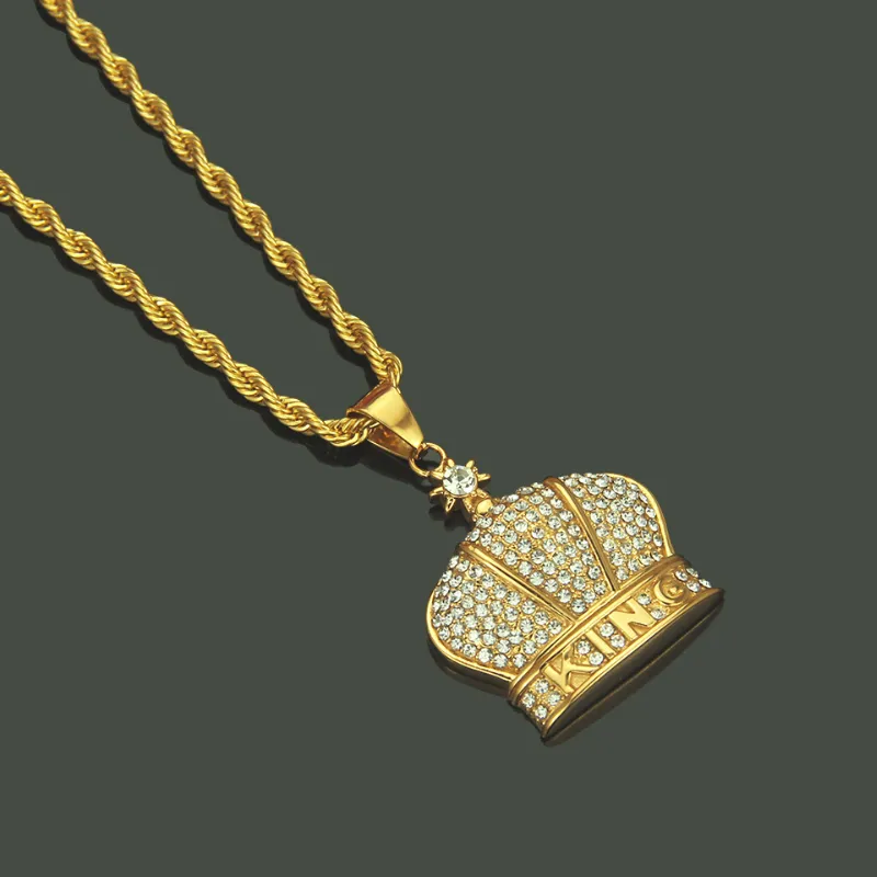 Crown Pendant Necklace-1