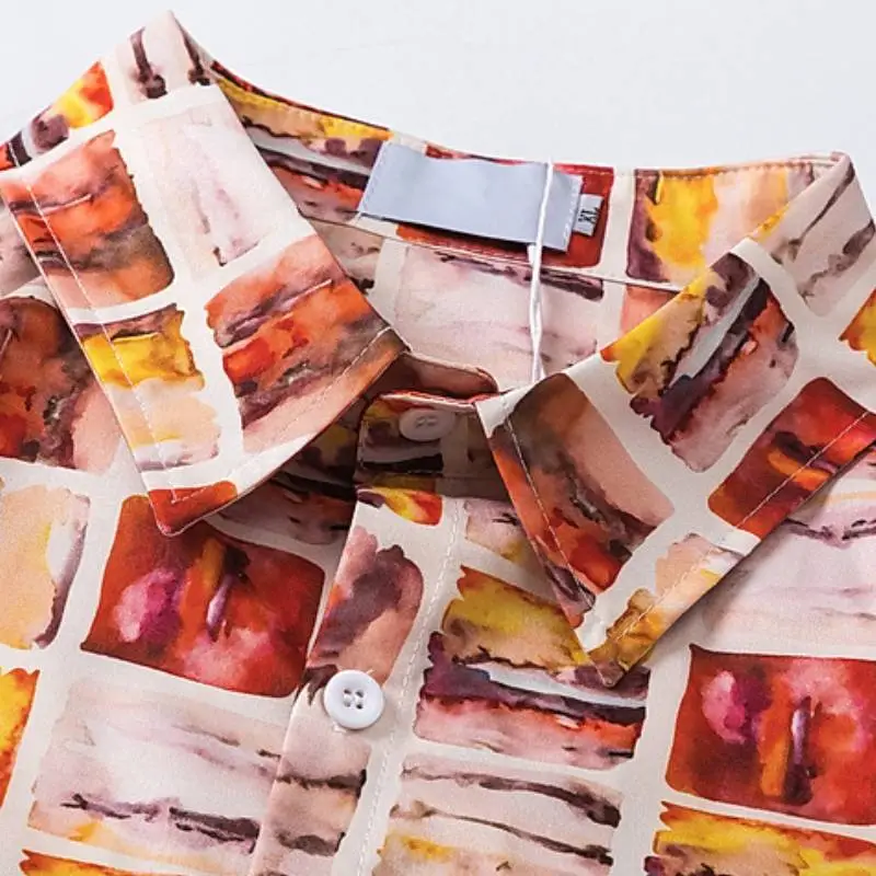 Floral Short Sleeved Shirt-2