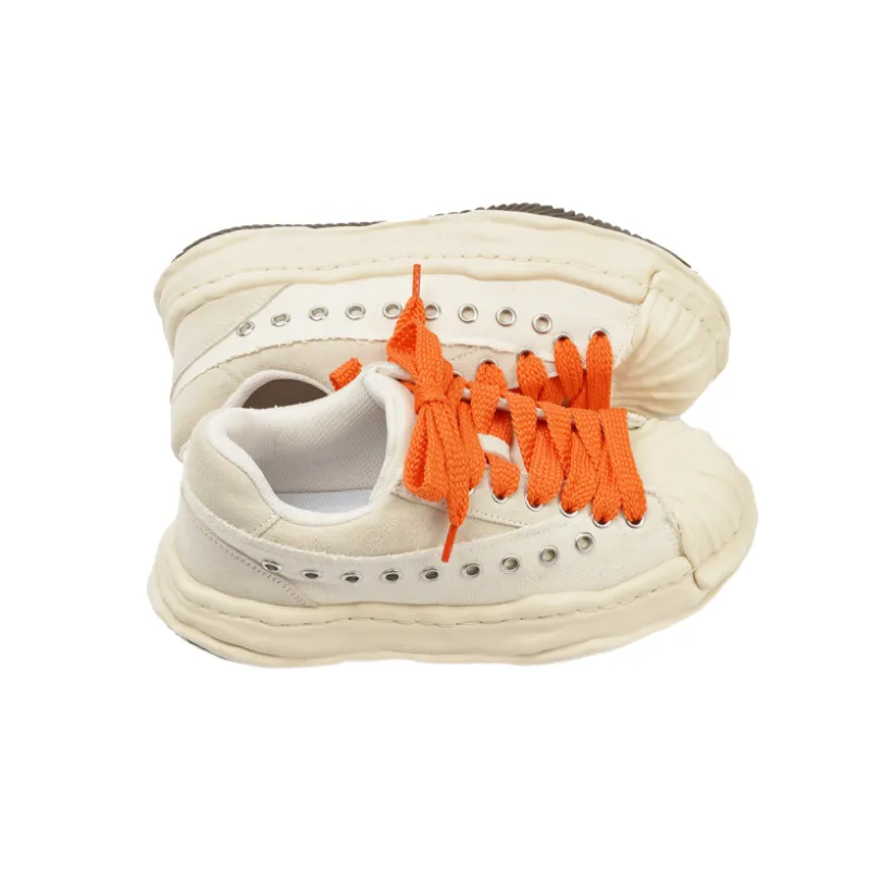 Stitching Retro Thick Bottom Shoes-2
