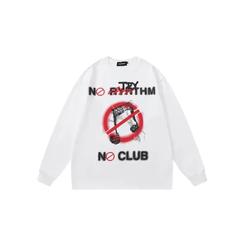 Long Sleeve Creative Graffiti Note Crewneck Hoodie