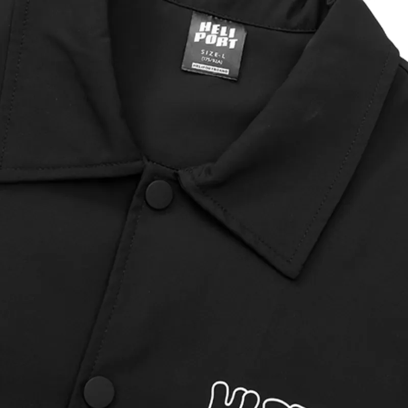 HELIPORT Tarmac Wildcat Game Printed Coach Jacket All Match Loose Charge-6