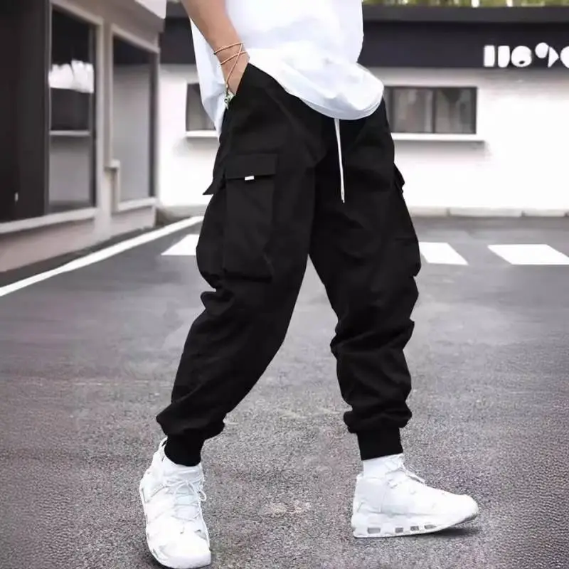 Casual Loose Cargo Pants-1