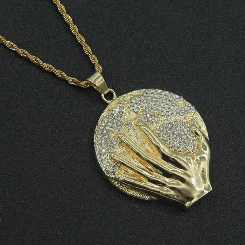 Hip Hop Pendant Necklace-1
