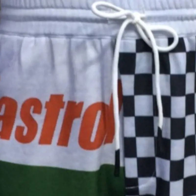 Loose Shorts Elastic Pants-2
