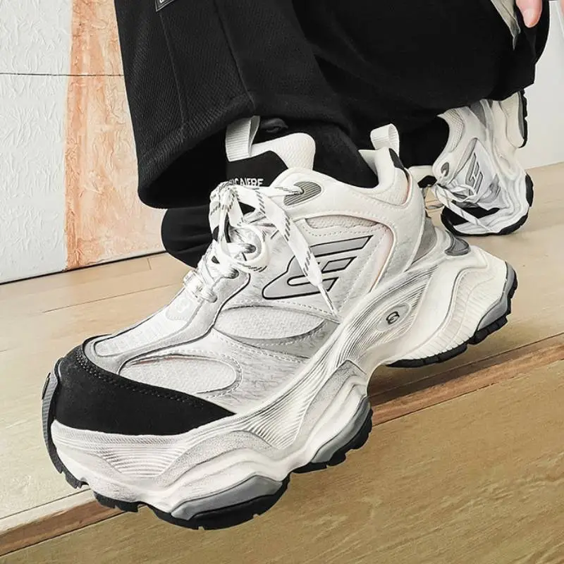 Paris Height Enhancing Mesh Sneakers-2