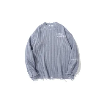 High Street Distressed Ripped Sweater