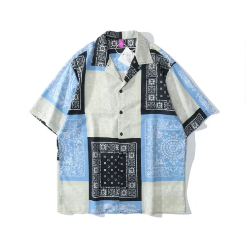 Retro Trendy Hawaiian Beach Flower Shirt