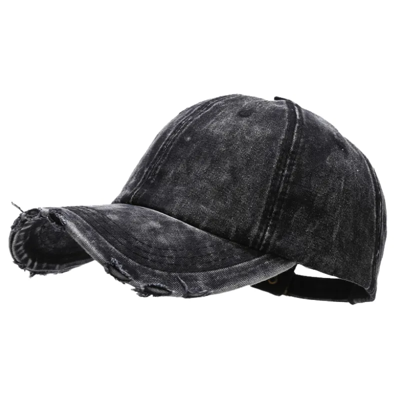Washed Baseball Cap Curved Eaves-5