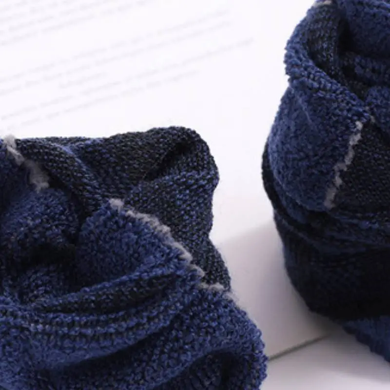 Casual Simple Wool Mid Calf Sock-1
