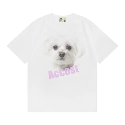 Simple Cute Dog Print T-Shirt