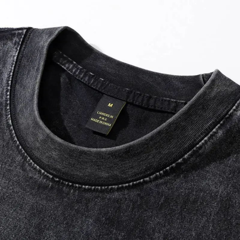 Vintage Washed Short Sleeved T Shirt-3