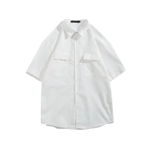 Short-Sleeved Popular Small Collar Shirt