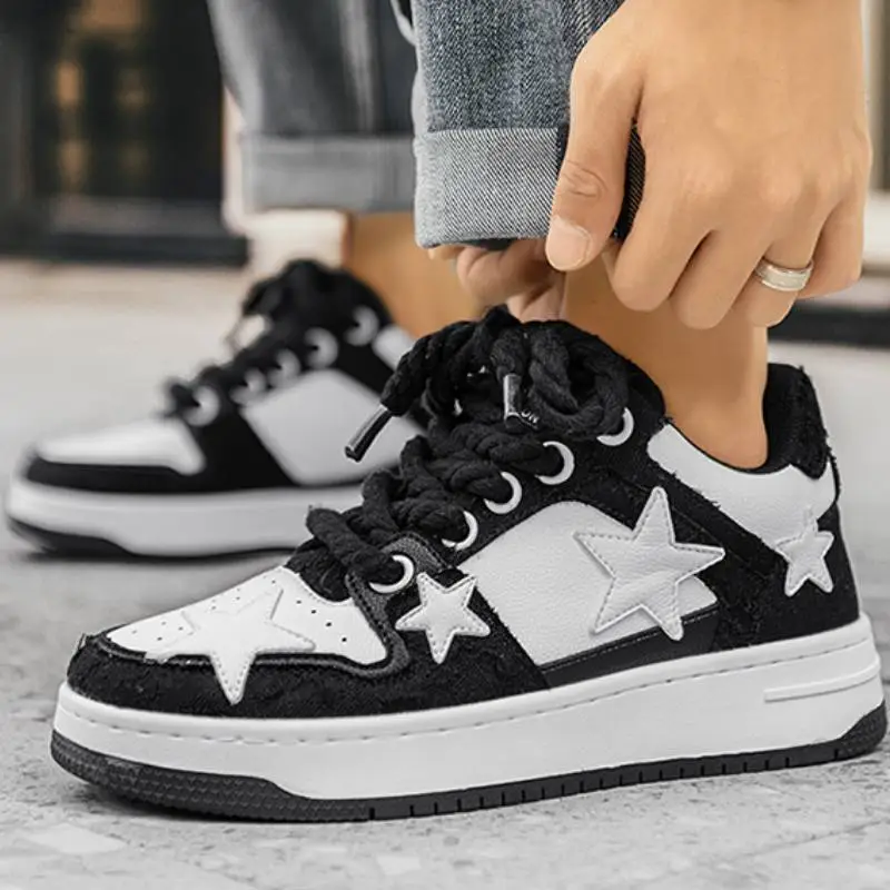 Trendy Casual Thick Soled Sneakers-1