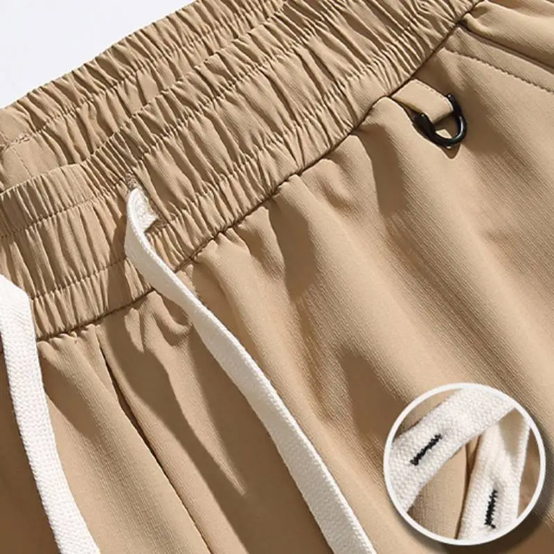 Multi pocket Functional Loose Pants-4