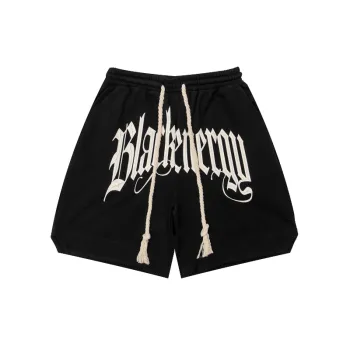 Gothic Print Shorts