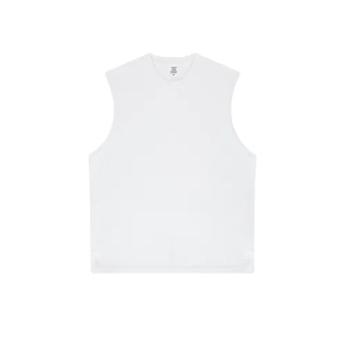 Retro Washed Sleeveless Cotton Vest