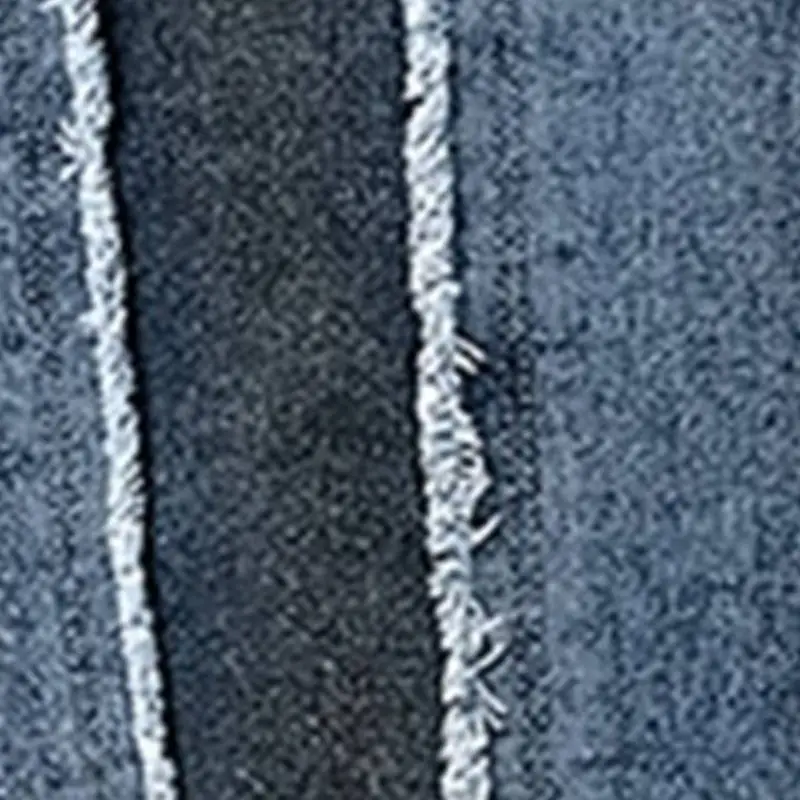 Straight Fashion Splicing Pants-3