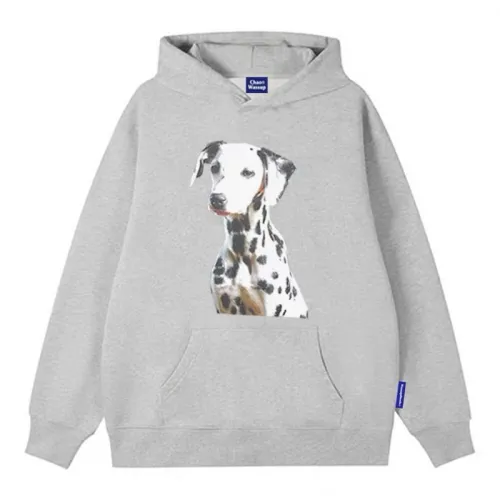 Spotted Dog Print Hoodie