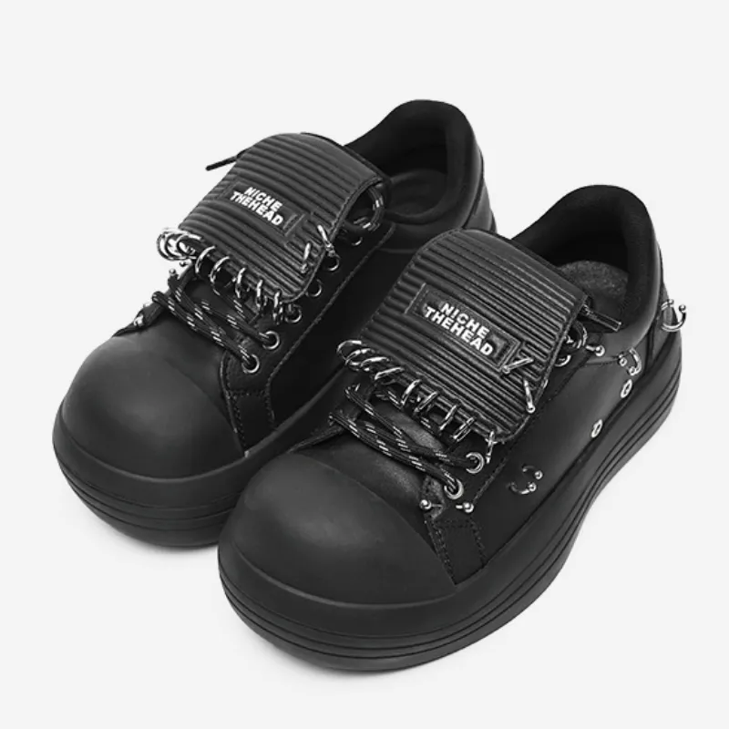 Retro Punk Skateboarding Shoes-5