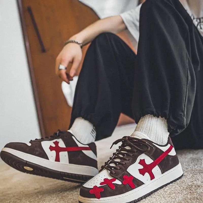 Ins Trendy Original Cross Retro Platform Low top Casual Sneakers-2
