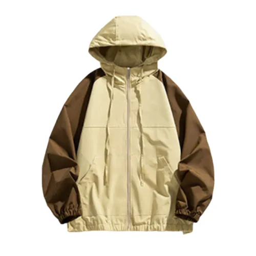 HOZZS Outdoor Ski Mountaineering Suit Windproof Hooded Jacket