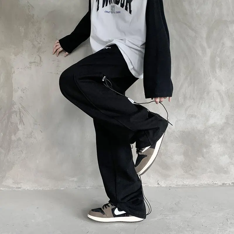 Fashionable Knit Sweatpants-2