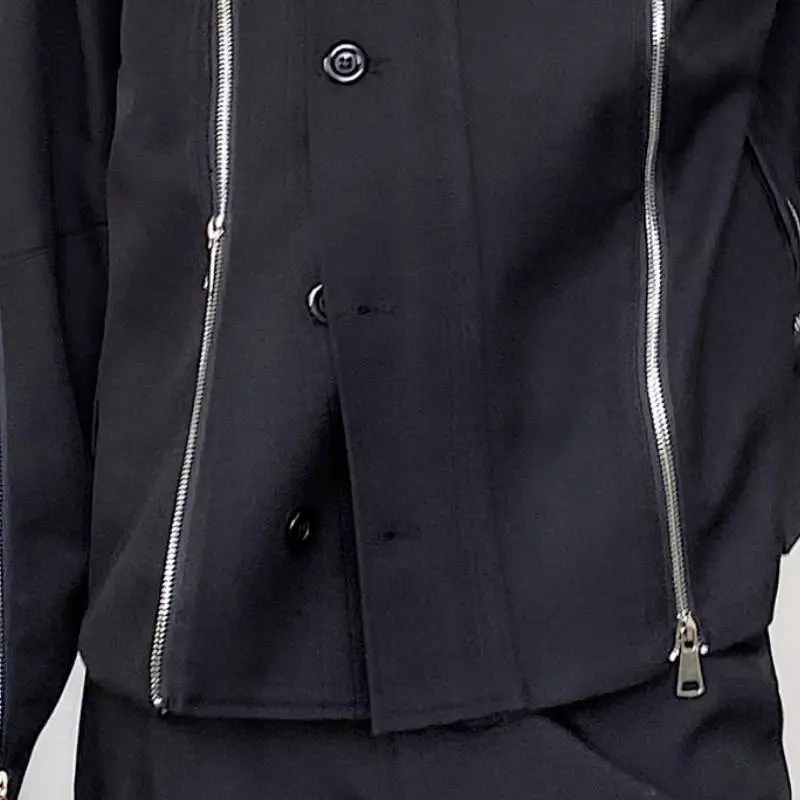 High End Heavy Craft Zipper Jacket-4