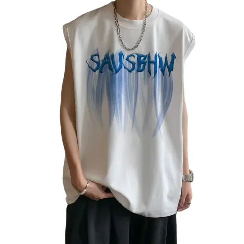 Basketball Large Size Loose Sleeveless Vest