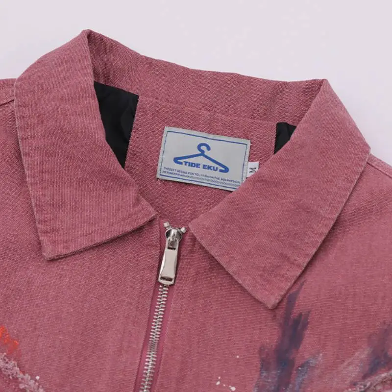 Butterfly Vintage Denim Jacket-3