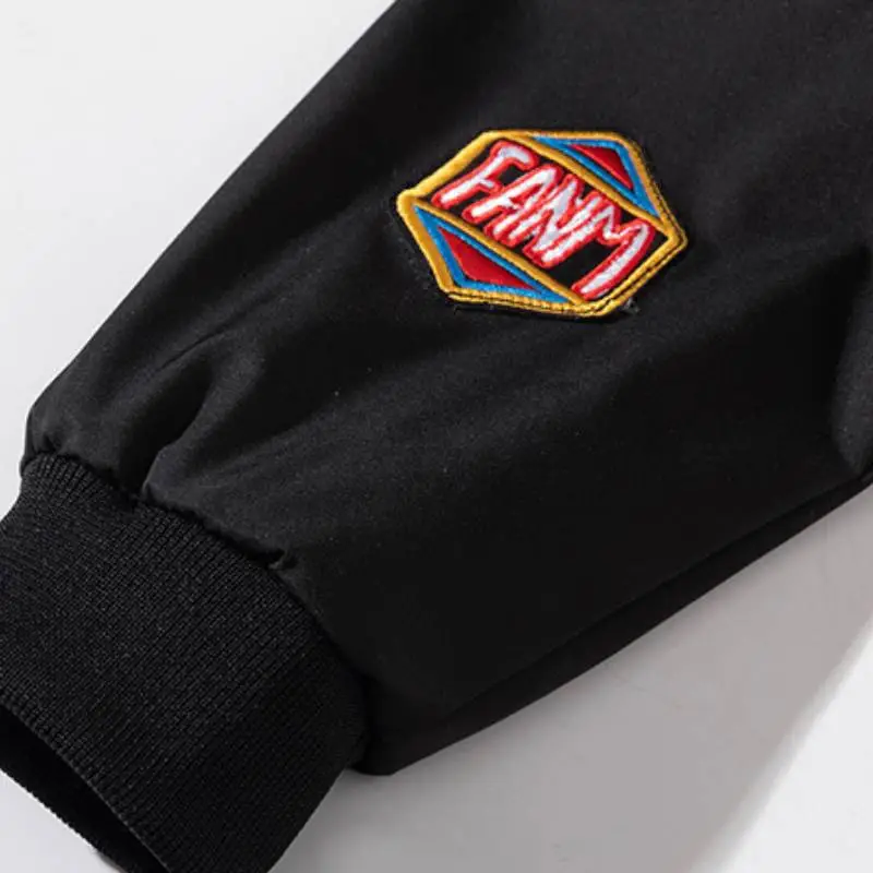 Vintage Embroidered Baseball Jacket-7