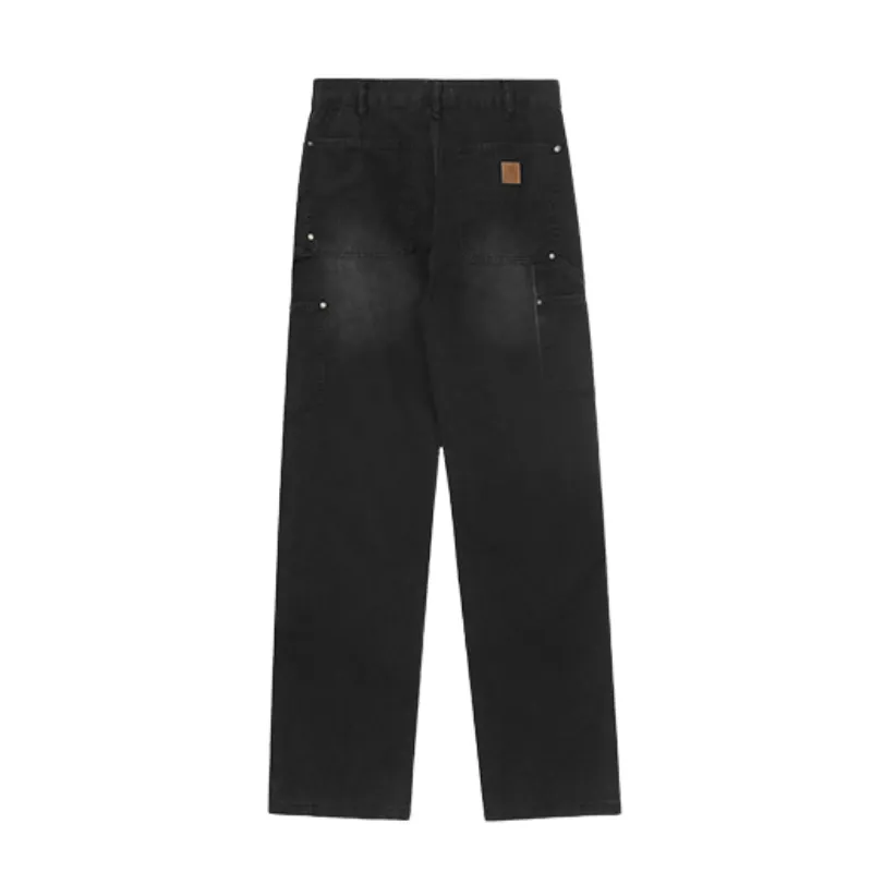 Vibe Style Brown Pants Logging Crane Pants-9
