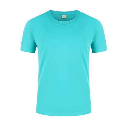 Cotton Solid Color Short-Sleeved T-Shirt