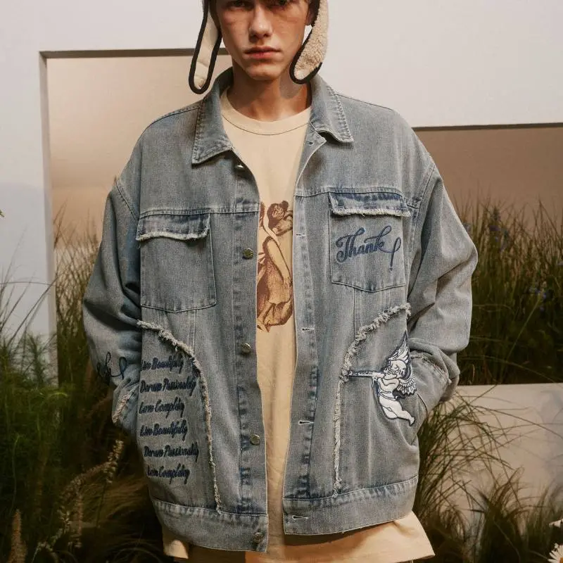 Embroidered Loose Jacket-2