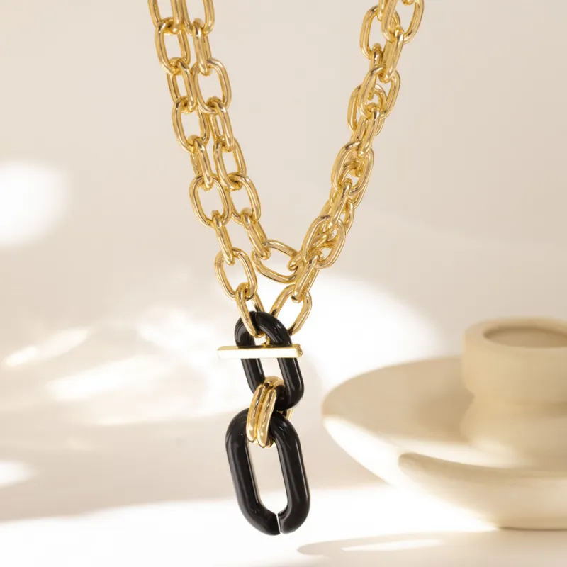 Fashion All Match Multi Layer Necklace-9