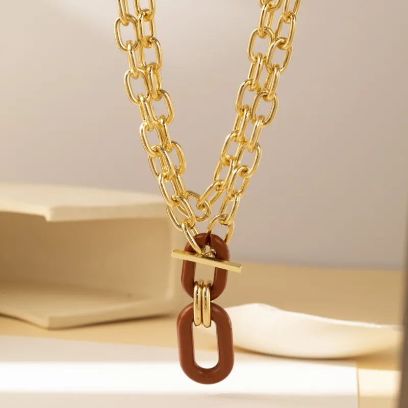 Fashion All Match Multi Layer Necklace-18