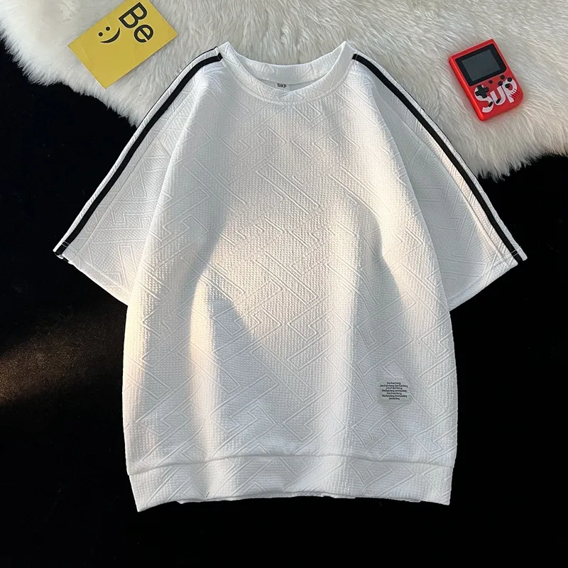 Loose Shirt And Trendy Short Set-7