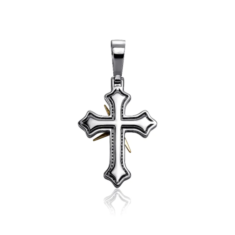 Hip hop Six pointed Star Pendant-4