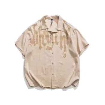 Fashion Cuban Collar Shirt