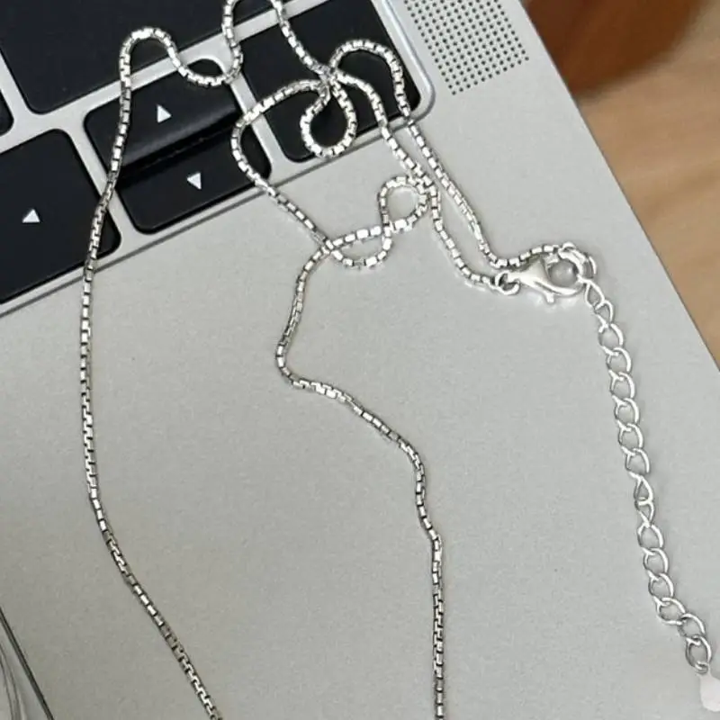 Retro Lucky Letter Necklace-4