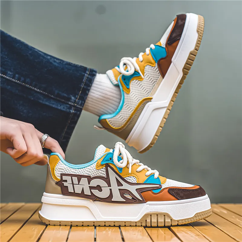 Breathable High End Versatile Niche Original Design Skateboard Shoes-7