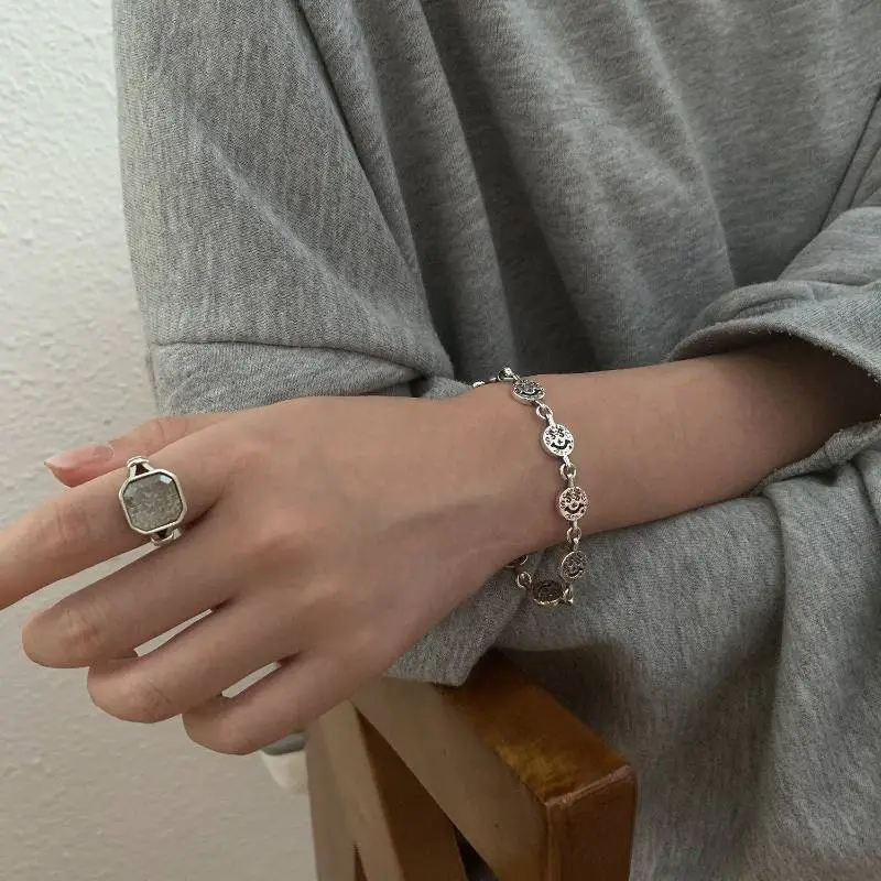 Retro Graffiti Hip Hop Bracelet-2