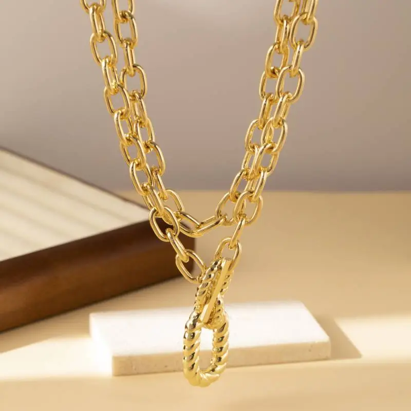 Fashion All Match Multi Layer Necklace-1