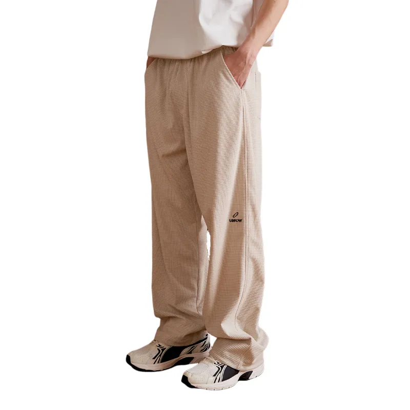 Solid Color High end Couple Casual Pants-2