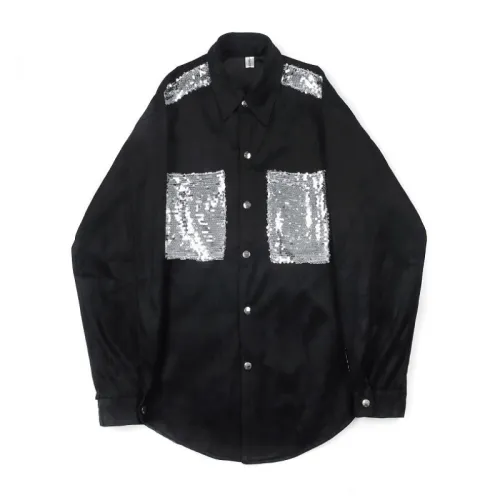 Sequined Patchwork Performance Jacket