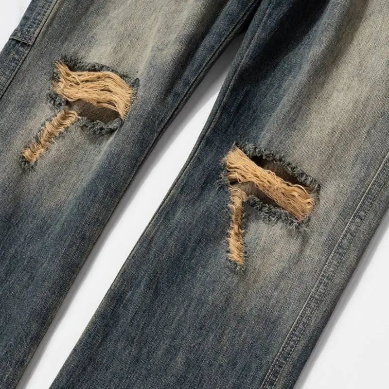 Destroyed Washed Jeans-2